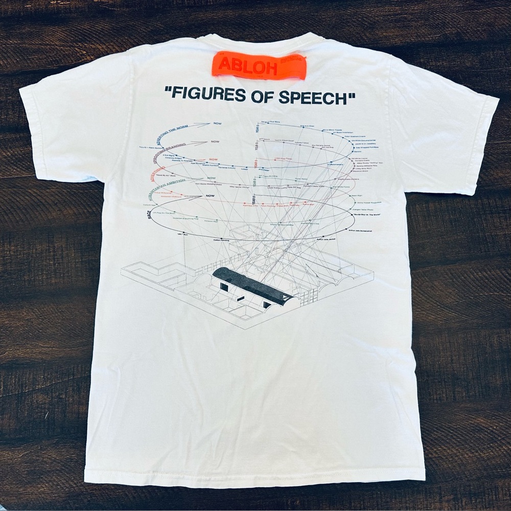 Figures of Speech VIRGIL ABLOH t-shirt MCA Chicago Off White Sz Men’s Small